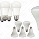 TCP LED Bulb 6-Packs: A19 Soft White, $15 | A19 Daylight, $15 | BR30 Soft White, $24 | BR30 Daylight, $24